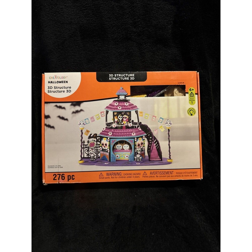 Creatology Halloween 3D Structure Day of the Dead Skeleton Craft Kit